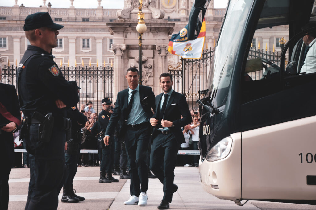 Cristiano Ronaldo bodyguards