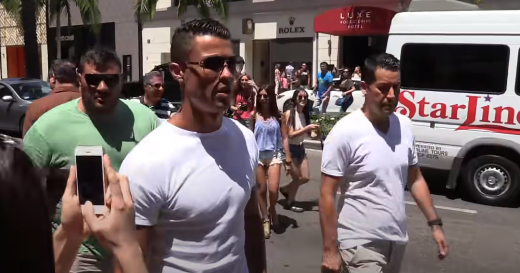 Cristiano Ronaldo Security