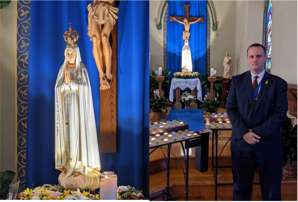 The International Pilgrim Virgin Statue of Fatima